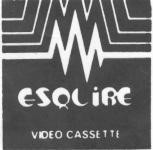 ESQUIRE VIDEO CASSETTE