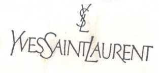YVES SAINT LAURENT