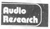AUDIO RESEARCH