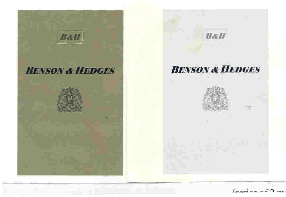 BENSON & HEDGES