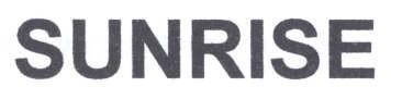 SUNRISE