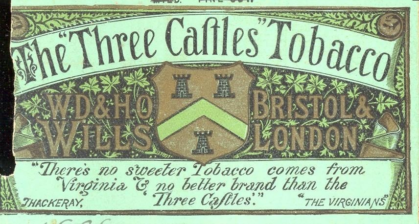 THE "THREE CAFTLES" TOBACCO
