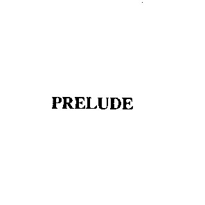 prelude