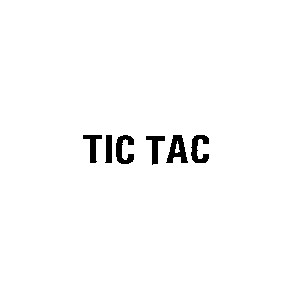 tic tac