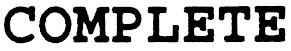 complete