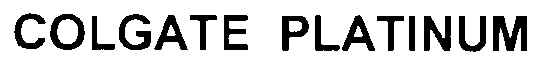 colgate platinum