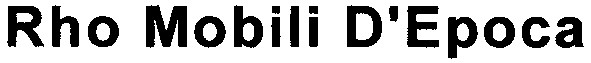 rho mobili d`epoca