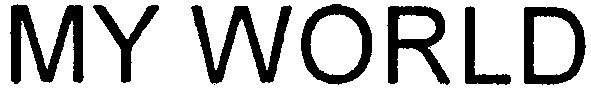 my world