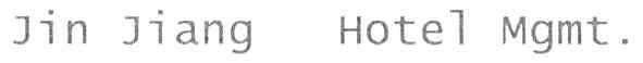 jin jiang hotel mgmt.