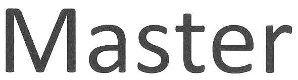 master