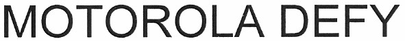 motorola defy