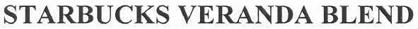 starbucks veranda blend