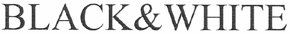 black&white
