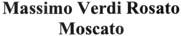 massimo verdi rosato moscato