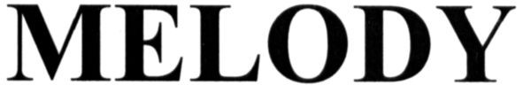 melody