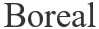 boreal