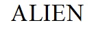 alien