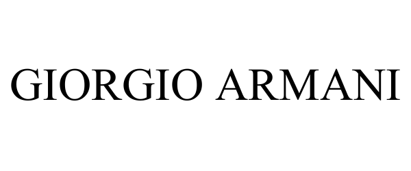 GIORGIO ARMANI