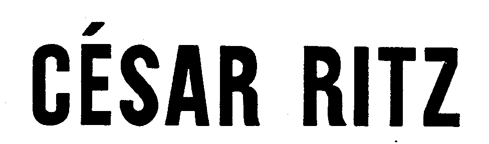 CESAR RITZ