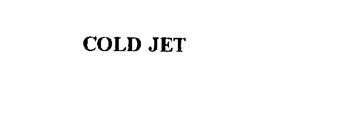 COLD JET