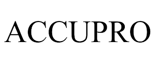 ACCUPRO