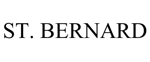 ST. BERNARD
