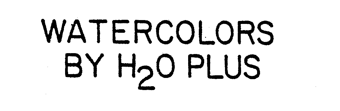 WATERCOLORS BY H2O PLUS