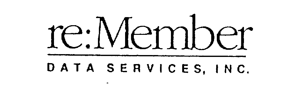 RE:MEMBER DATA SERVICES, INC.
