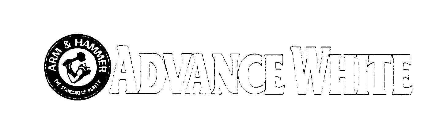 ADVANCE WHITE ARM & HAMMER THE STANDARDOF PURITY