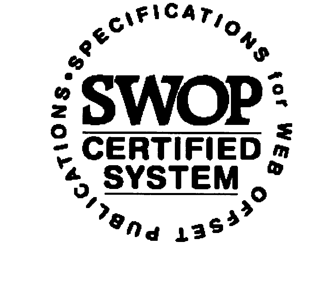 SWOP CERTIFIED SYSTEM SPECIFICATIONS FOR WEB OFFSET PUBLICATIONS