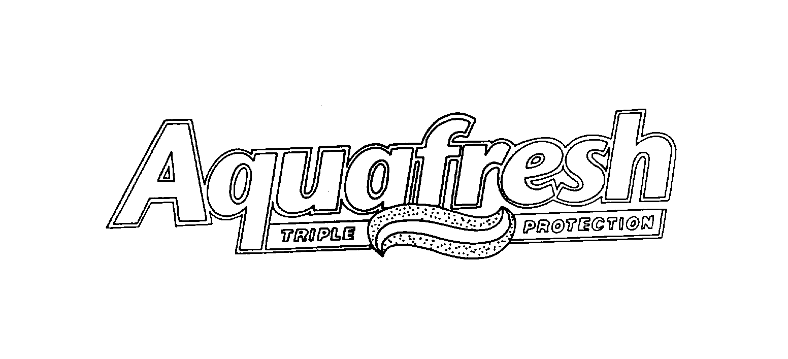 AQUAFRESH TRIPLE PROTECTION