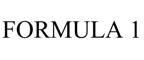 FORMULA 1