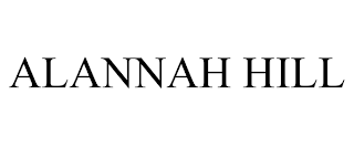 ALANNAH HILL