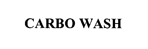 CARBO WASH
