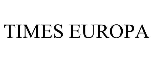 TIMES EUROPA