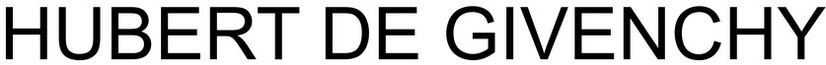 HUBERT DE GIVENCHY
