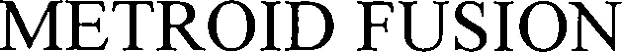 METROID FUSION