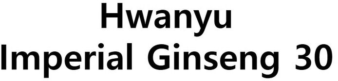 HWANYU IMPERIAL GINSENG 30
