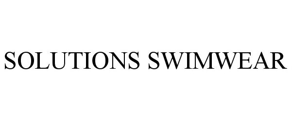 SOLUTIONS SWIMWEAR
