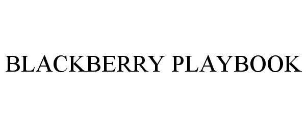 BLACKBERRY PLAYBOOK