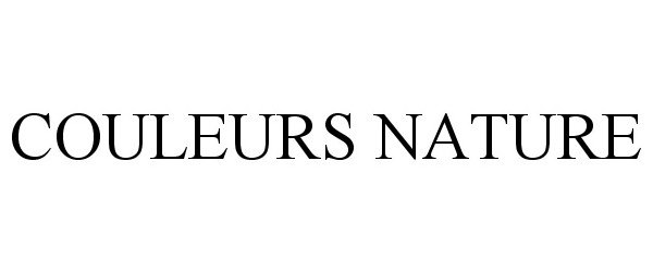 COULEURS NATURE
