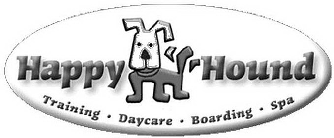 HAPPY HOUND TRAINING · DAYCARE · BOARDING · SPA