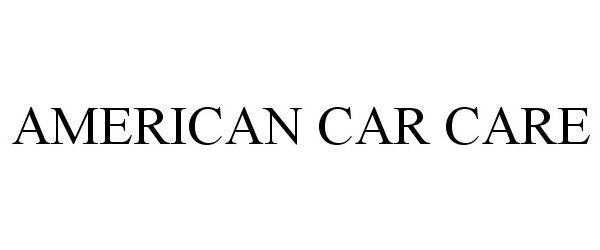 AMERICAN CAR CARE