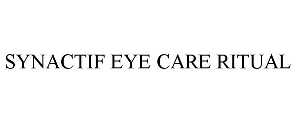 SYNACTIF EYE CARE RITUAL