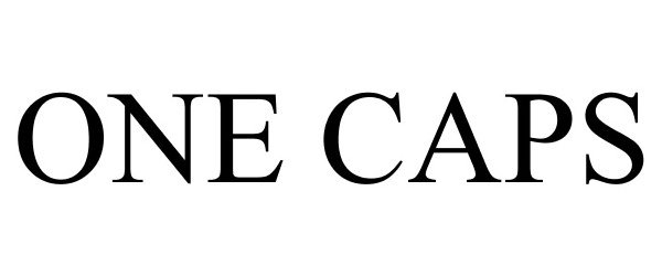 ONE CAPS
