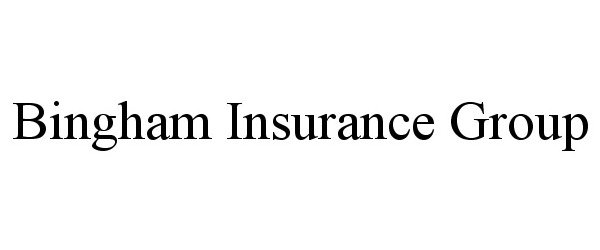 BINGHAM INSURANCE GROUP