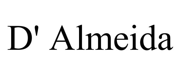 D' ALMEIDA