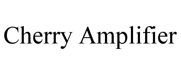 CHERRY AMPLIFIER