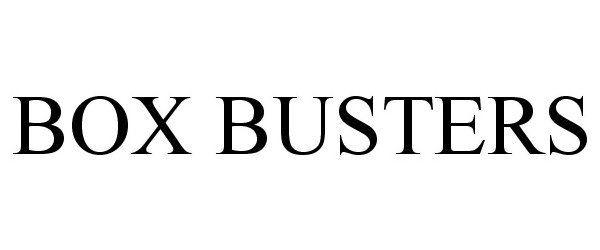 BOX BUSTERS
