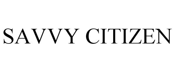 SAVVY CITIZEN